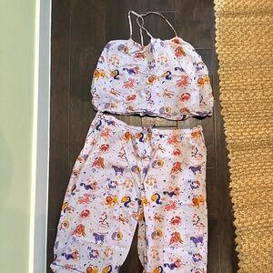 Printfresh cami cropped pants what’s your sign  3x